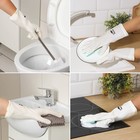 Перчатки хозяйственные Raccoon с щётками и подкладом, ПВХ, 100 г, размер L, цвет белый - Фото 3