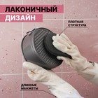 Перчатки хозяйственные Raccoon, с щётками, манжета, ПВХ, 95 г, размер L, 47 см, белые - Фото 3