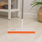 Швабра скребок Raccoon, 2-х секционный черенок из нержавеющей стали, 35×6×81 см - Фото 1