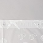 Штора для ванны Доляна «Море», 180×180 см, EVA, цвет прозрачный - Фото 3