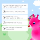 Попрыгун ZABIAKA «Оленёнок», 60 х 23 х 59 см, цвет розовый - Фото 3