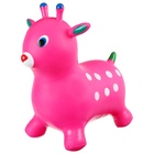 Попрыгун ZABIAKA «Оленёнок», 60 х 23 х 59 см, цвет розовый - Фото 8