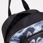 Чемодан на молнии 19", дорожная сумка, цвет чёрный - фото 11965526
