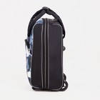 Чемодан на молнии 19", дорожная сумка, цвет чёрный - фото 11965518