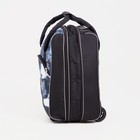 Чемодан на молнии 19", дорожная сумка, цвет чёрный - фото 11965520