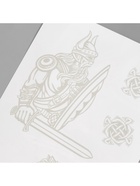 Переводные тату на тело «Викинги», 18×11 см 7882504