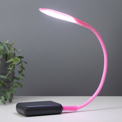 Светильник RISALUX 16235/1, 14хLED, 1.5 Вт, розовый, 3×42 см