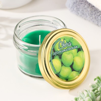 Ароматическая свеча в банке «Райское яблоко», 6×7 см, 120 г