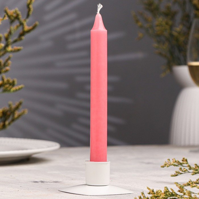 Ароматическая свеча столовая «Сладкая клубника», 1.9×18 см, 40 г - Фото 1