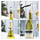 Набор для вина "Сомелье": штопор, термометр, каплеуловитель, пробка 7058958