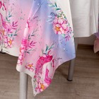 Скатерть одноразовая «Единорожка» 137×180см 7822892