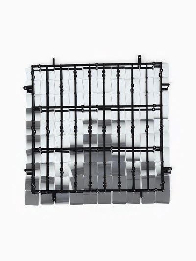 Панель с пайетками для фотозоны 30×30 см, серебристый
