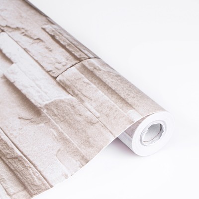 Пленка самоклеящаяся TAKE IT EASY «Плитка серая», рулон, 0.45×10 м