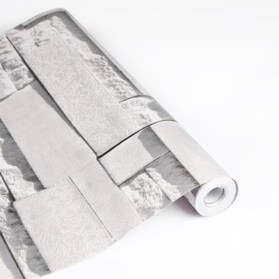 Пленка самоклеящаяся TAKE IT EASY «Плитка светлая», рулон, 0.45×10 м