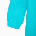 Комбинезон флисовый детский MINAKU, бирюзовый, размер 110 см - фото 57964391