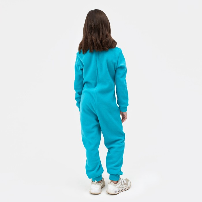 Комбинезон детский MINAKU цвет бирюзовый, размер 110 - фото 1907518275