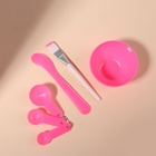 Косметический набор для масок, 6 предметов, МИКС - Фото 3