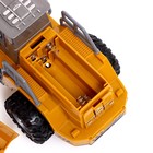 Экскаватор «Фермер», радиоуправляемый, работает от батареек, цвет оранжевый - Фото 7