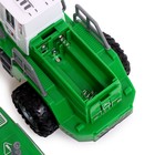 Экскаватор «Фермер», радиоуправляемый, работает от батареек, цвет зелёный - Фото 5