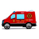 Набор металлических машин «Пожарная служба», 6 шт. - фото 3207556