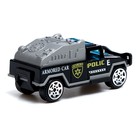 Набор металлических машин «Полиция», 3 штуки - фото 3207564