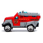 Набор металлических машин «Пожарная служба», 3 штуки - фото 3587394