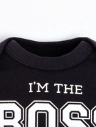 Боди детское «Крошка Я» Little Boss, рост 68-74 см, чёрное - Фото 14