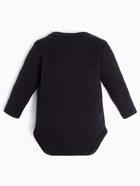 Боди детское с длинным рукавом Крошка Я "Little Boss", рост 80-86 см, цвет чёрный - фото 809603763