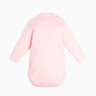 Боди детские с длинным рукавом Крошка Я «Котик»-3 шт, рост 68-74 см - фото 805001154