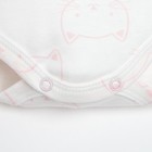 Боди детские с длинным рукавом Крошка Я «Котик»-3 шт, рост 68-74 см - фото 805001142