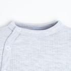 Боди детские с длинным рукавом Крошка Я Basic-3 шт рост 80-86 см 9188524 - фото 9948341