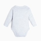 Боди детские с длинным рукавом Крошка Я Basic-3 шт рост 80-86 см 9188524 - фото 9948345