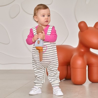 Комплект для девочки (боди, комбинезон) «Крошка Я» Love, рост 74-80 см