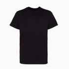 Футболка мужская, цвет чёрный/принт МИКС, размер 44 (XL) - фото 21749492