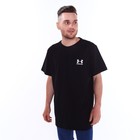 Футболка мужская, цвет чёрный/принт МИКС, размер 46 (2XL) 9163633