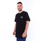 Футболка мужская, цвет чёрный/принт МИКС, размер 50 (4XL) - фото 21749517