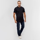 Футболка мужская, цвет чёрный/принт МИКС, размер XL - фото 21749600