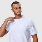 Футболка мужская, цвет белый/принт МИКС, размер L - фото 21749639