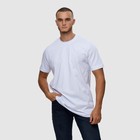 Футболка мужская, цвет белый/принт МИКС, размер L - фото 21749640