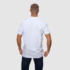 Футболка мужская, цвет белый/принт МИКС, размер L - фото 21749643