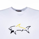 Футболка мужская, цвет белый/принт МИКС, размер S - фото 21749673