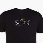 Футболка мужская, цвет чёрный/принт МИКС, размер XL - фото 21749719