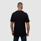 Футболка мужская, цвет чёрный/принт МИКС, размер 2XL - фото 21749728
