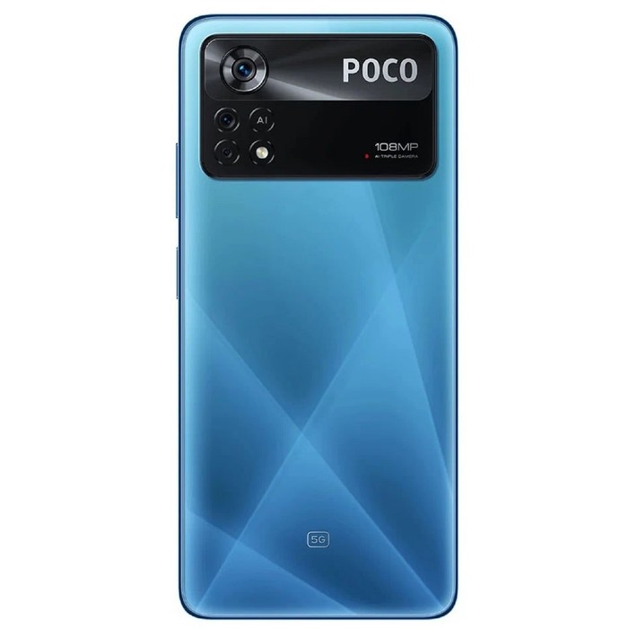 Смартфон Xiaomi POCO X4 Pro 5G NFC RU, 6.67'', Amoled, 8Гб, 256Гб, 108Мп, 5000 мАч, синий - фото 51322679
