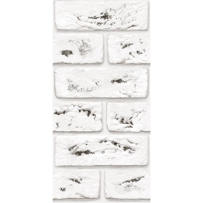 Панель стеновая ПВХ «Палаццо Неро 744», 2600×250 мм, цвет белый