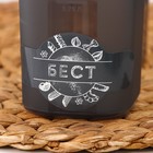 Ёмкость для хранения сыпучих продуктов IDEA «Бест», 2 л, 9.5×19 см, прозрачная, крышка серая - Фото 7