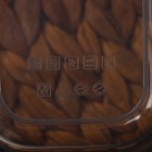 Набор пищевых контейнеров «Респект», 3 шт: 400 мл, 700 мл, 1,2 л, цвет графитовый - фото 4360363