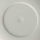 Кашпо для цветов со вставкой «Стив», 650 мл, d=11.5 см, h=10.5 см, цвет белый ротанг - Фото 6