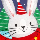 Полотенце Доляна Happy bunny 35х60 см, 100% хлопок, 160 г/м2 - Фото 3
