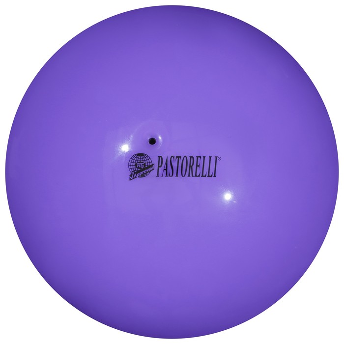 Мяч для художественной гимнастики Pastorelli New Generation FIG, d=18 см, цвет сиреневый - Фото 1